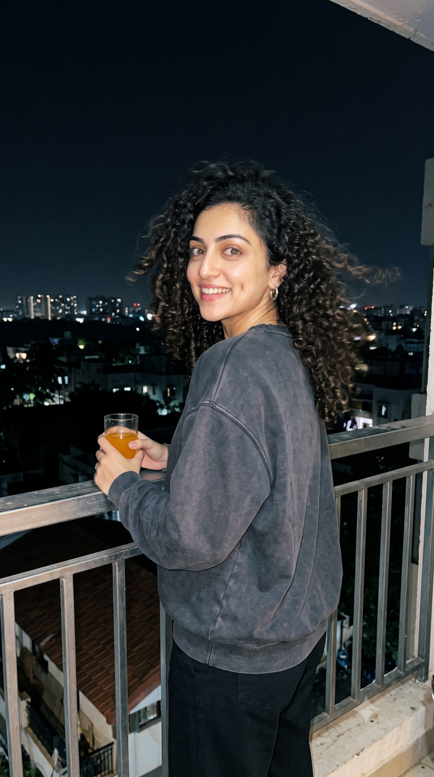 How to make Midnight Balcony Flash image using single prompt — Gemini result 1