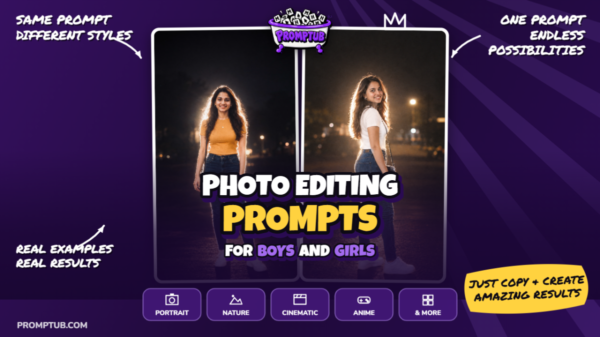 Viral Lo-fi Dusk Photo Editing Prompt | AI Photo Editing — AI generated preview